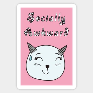 Socially Awkward Sticker